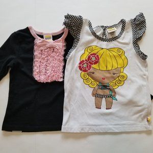 Harajuku Girls Set of 2 Shirts 3T/4T